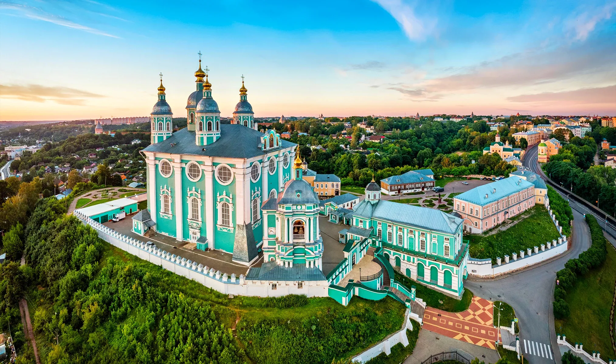 Успенский собор, аэрофото